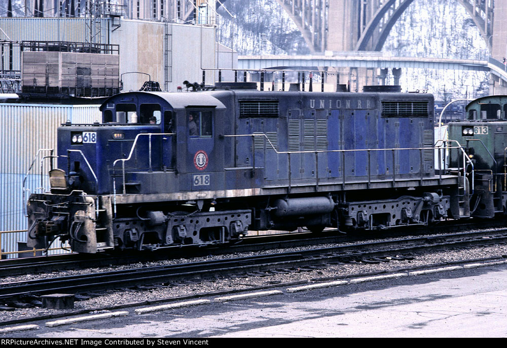 Union RR EMD rebuilt Baldwin DRS 6-6-1500m URR #618